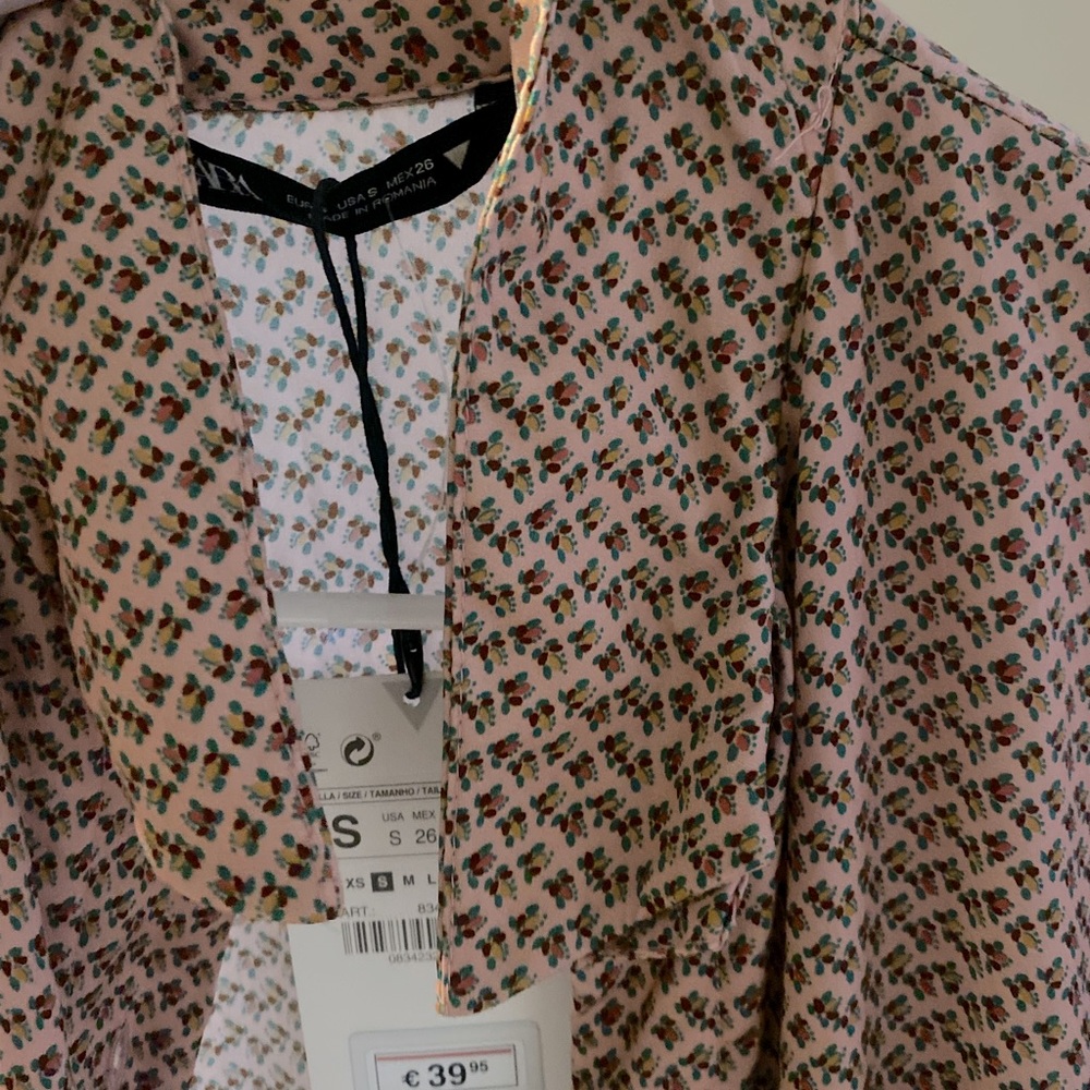 Brand New Gorgeous silk long Zara dress